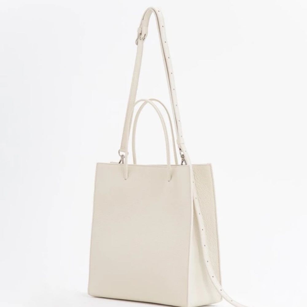 White cross body bag